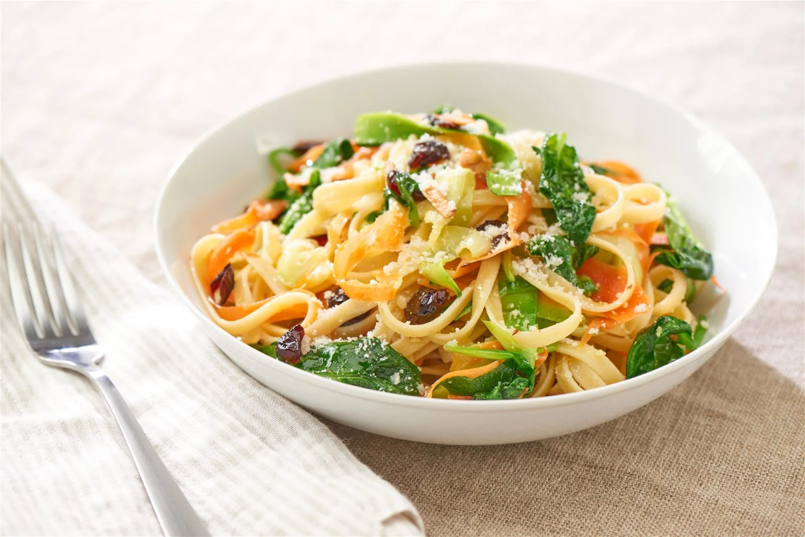 Fettuccine agridulce